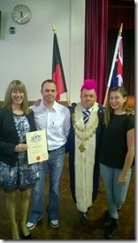 nope! I'm not the one with pink hair, that's Geelong's mayor